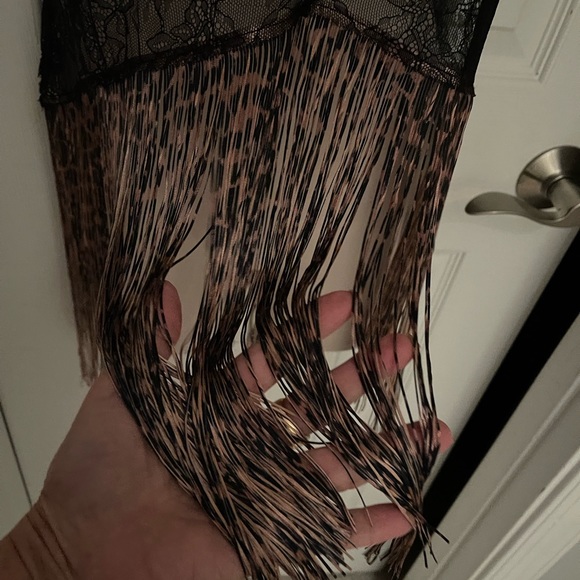 Victoria Secret Lace Babydoll with long fringe in large - Picture 6 of 10